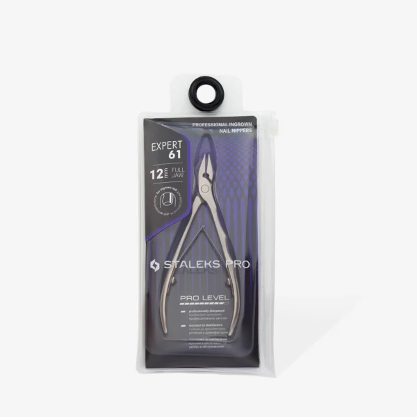 Alicates Profesionales Para Uñas Encarnadas Pedicura EXPERT 61 Staleks NE-61-12 - Imagen 4