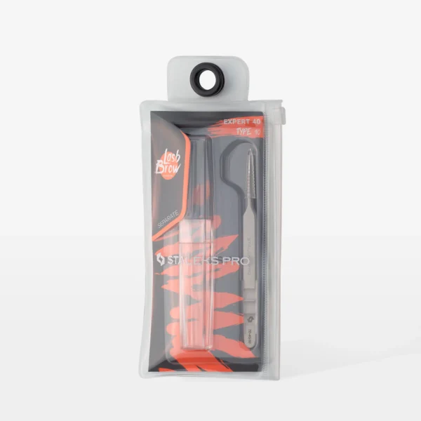 Pinza De Pestañas Profesional EXPERT 40 TIPO 10 (Recta) Staleks TE-40/10 - Imagen 4