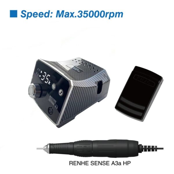 Torno para manicura RHJC RENHE SENSE A3 CARBONO ref.RSA3AC