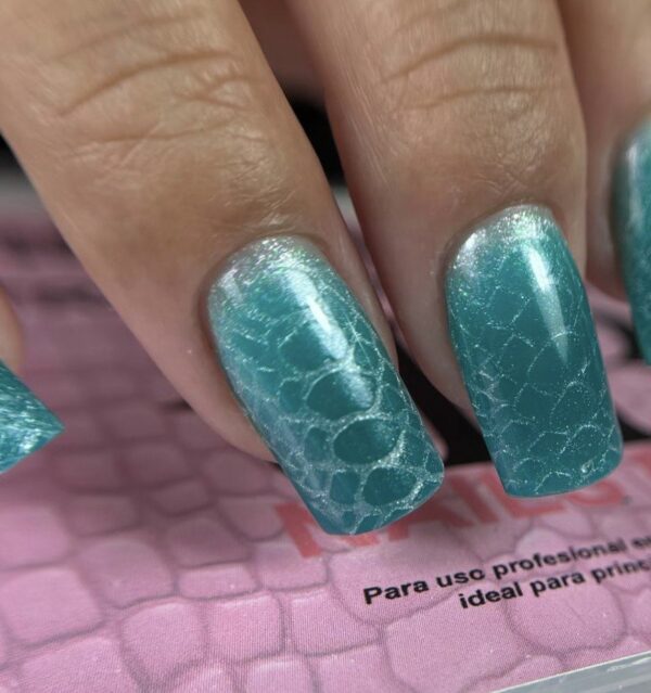 Tips Nails Forms "Straight XL Reptil" Illusion Beauty - Imagen 3
