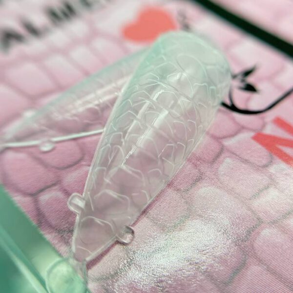 Tips Nails Forms "Almendra Reptil" Illusion Beauty - Imagen 2