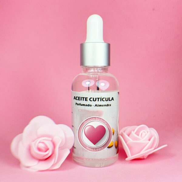 Aceite para cutícula con aroma a ALMENDRAS illusion beauty - 30ml
