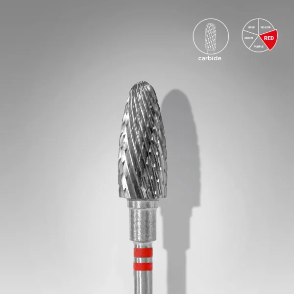 Fresa retirada de Carburo para Zurdos, «Mazorca» 6mm Staleks #12 SKU: FT91R060/14