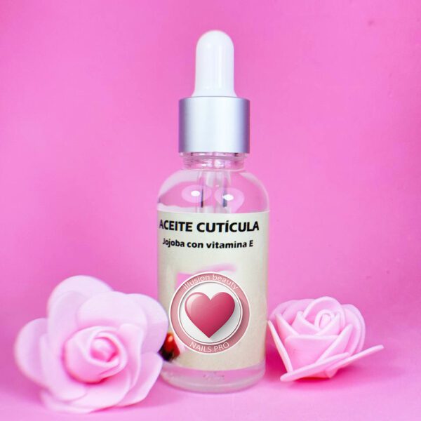 Aceite para cutícula de Jojoba y vitamina E illusion beauty - 30ml