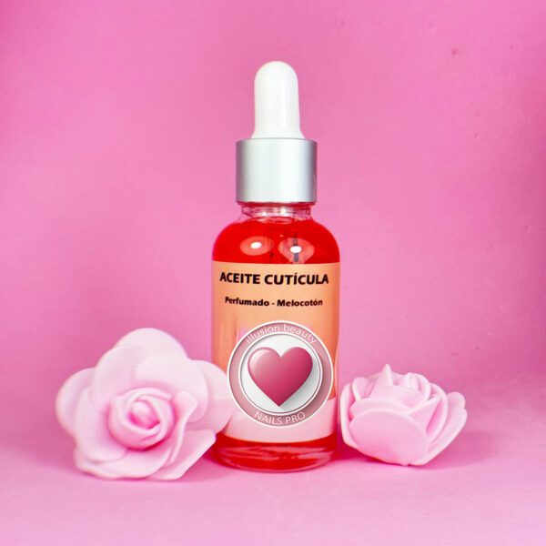 Aceite para cutícula con aroma a MELOCOTÓN illusion beauty - 30ml