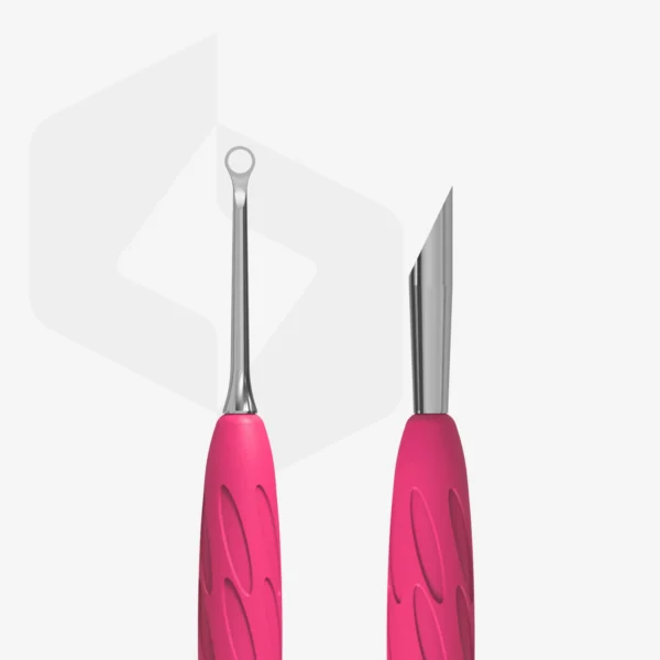 Empujador Para Manicura Con Mango De Silicona "Gummy" UNIQ 11 TYPE 2 Staleks PQ-11/2 - Imagen 2