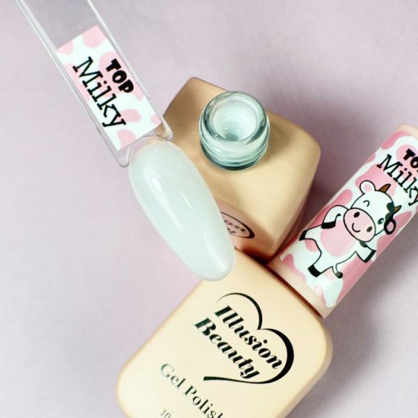 Top Coat Milky illusion beauty - 10ml