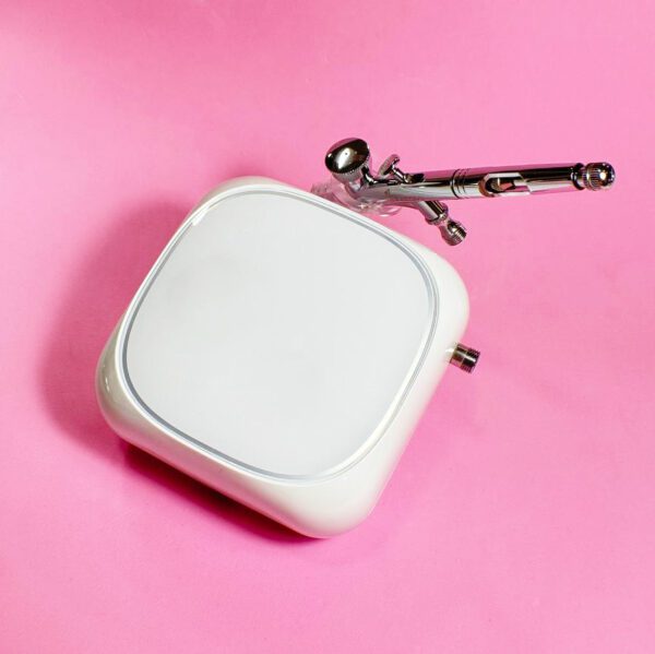 Kit aerógrafo color blanco illusion beauty airPRO