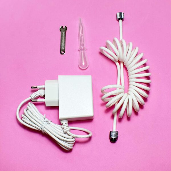 Kit aerógrafo color blanco illusion beauty airPRO - Imagen 3
