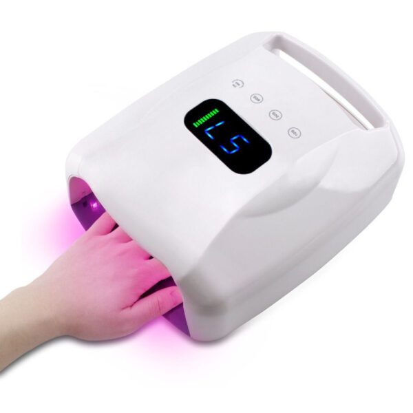Lámpara de uñas rosa UVgel/ LED ETTAALA HIGH POWER manicura profesional - Imagen 4