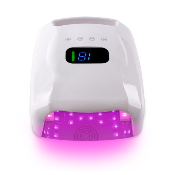 Lámpara de uñas rosa UVgel/ LED ETTAALA HIGH POWER manicura profesional - Imagen 5