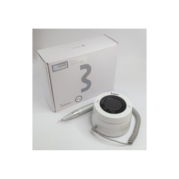 Torno, MICROMOTOR BRILLIANT WHITE 30000 RPM para manicura - Imagen 2