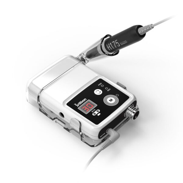 Torno para manicura profesional, BRILLIAN MICROMOTOR B-170 PORTATIL INDUCCIÓN, color blanco - Imagen 2