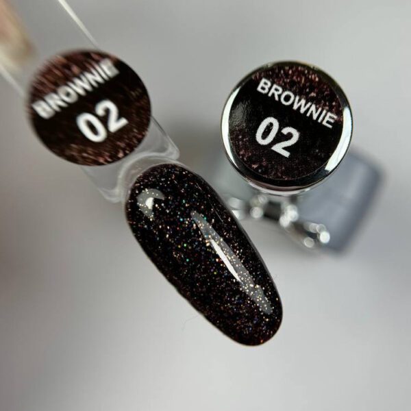 Brownie 02 illusion beauty Nails - 10ml