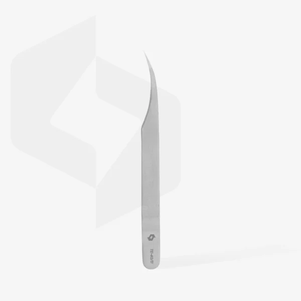 Pinza de pestañas profesional EXPERT 40 TIPO 11 (curva) Staleks TE-40/11 - Imagen 3