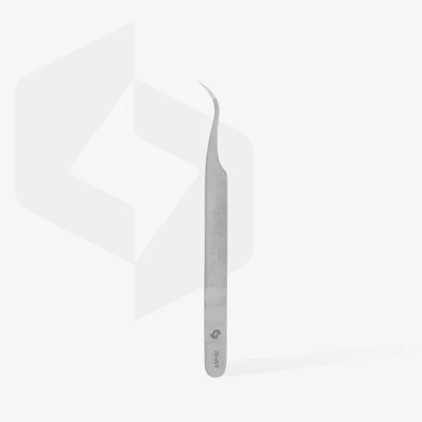 Pinza de pestañas profesional EXPERT 41 TIPO 1 (curva) Staleks TE-41/1 - Imagen 2