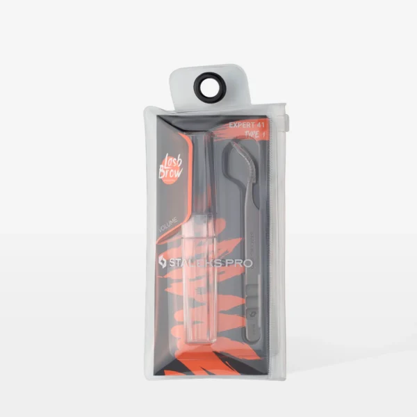 Pinza de pestañas profesional EXPERT 41 TIPO 1 (curva) Staleks TE-41/1 - Imagen 4