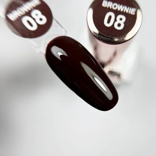 Brownie 08 illusion beauty Nails - 10ml - Imagen 2