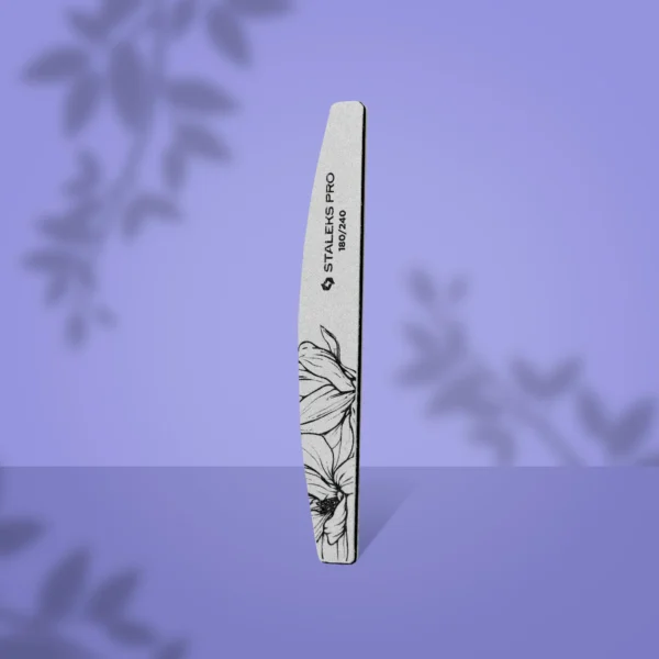 Lima media luna 180-240 Crescent mineral nail file EXPERT 40 (25 pcs) Staleks NFE-40-180/240-25 - Imagen 2