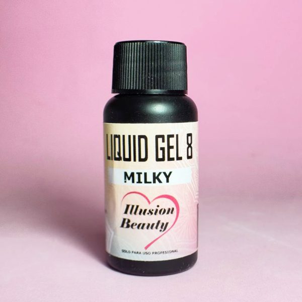 Liquid Gel 08 Milky illusion beauty Nails - 30ml