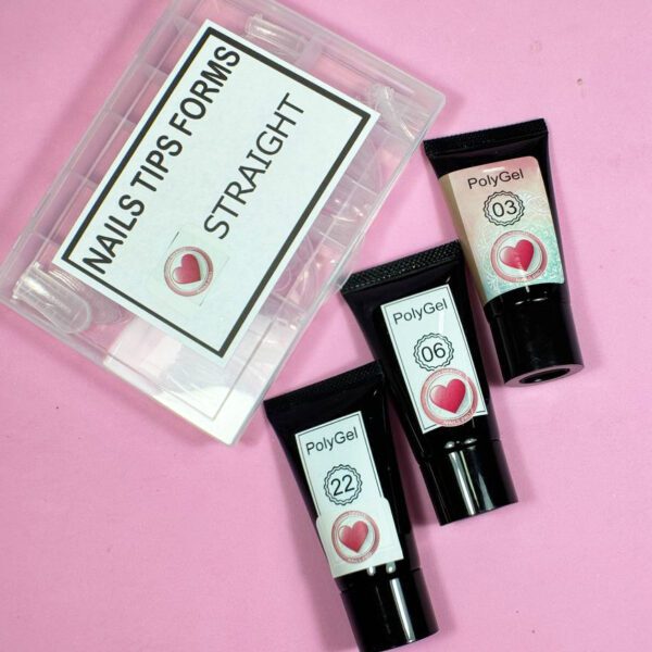 Pack Exclusivo nº8 Polygel + Dual Forms Illusion Beauty