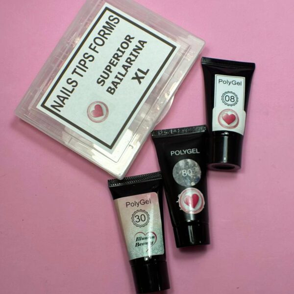 Pack Exclusivo nº1 Polygel + Dual Forms Illusion Beauty