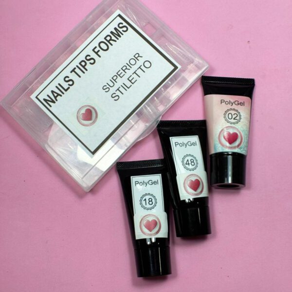Pack Exclusivo nº3 Polygel + Dual Forms Illusion Beauty