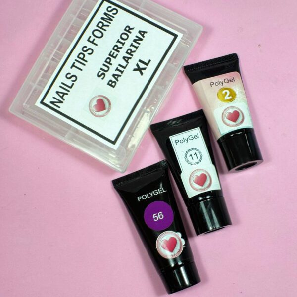 Pack Exclusivo nº4 Polygel + Dual Forms Illusion Beauty