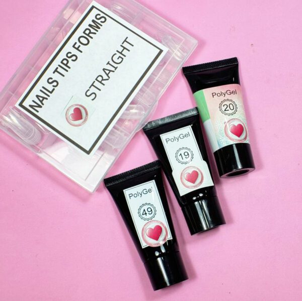 Pack Exclusivo nº5 Polygel + Dual Forms Illusion Beauty