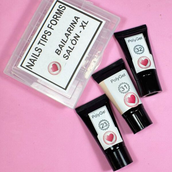 Pack Exclusivo nº7 Polygel + Dual Forms Illusion Beauty