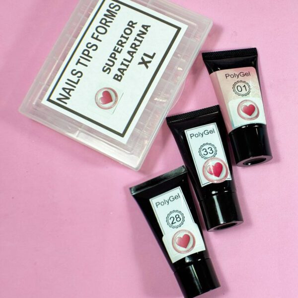 Pack Exclusivo nº9 Polygel + Dual Forms Illusion Beauty