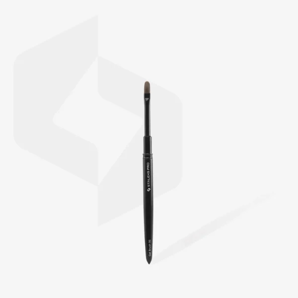 Pincel para gel EXPERT anchura 6 mm/longitud 11 mm Staleks Pro SKU: NBE-06 - Imagen 2