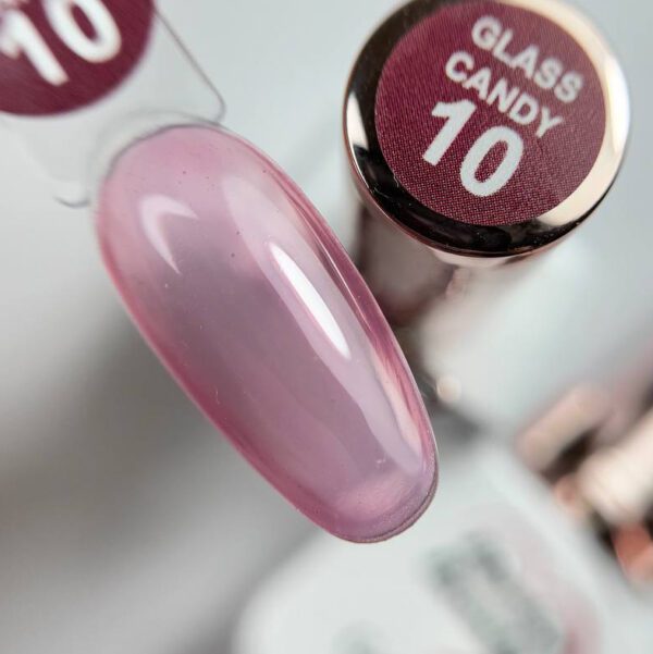 Gel Polish GLASS CANDY 10 illusion beauty - 10ml