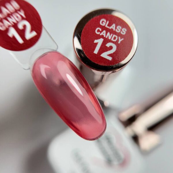 Gel Polish GLASS CANDY 12 illusion beauty - 10ml