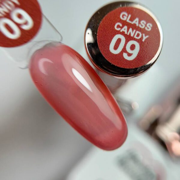 Gel Polish GLASS CANDY 09 illusion beauty - 10ml