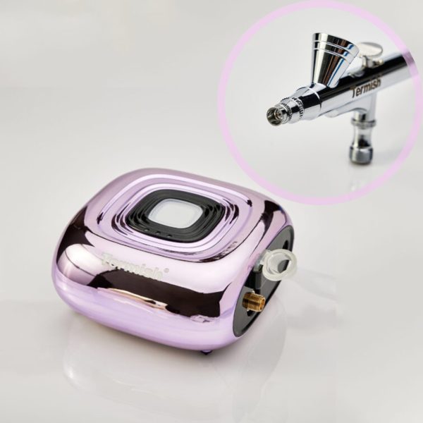 Kit aerógrafo color ROSA Termish (Liquidación)