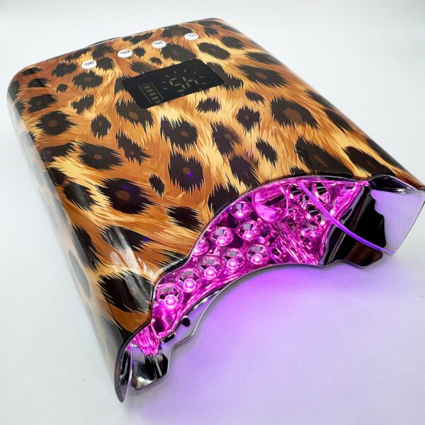 Lámpara profesional ETTAALA Pro Cordless Leopardo animal print