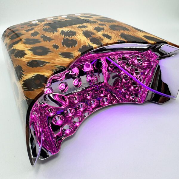 Lámpara profesional ETTAALA Pro Cordless Leopardo animal print - Imagen 4
