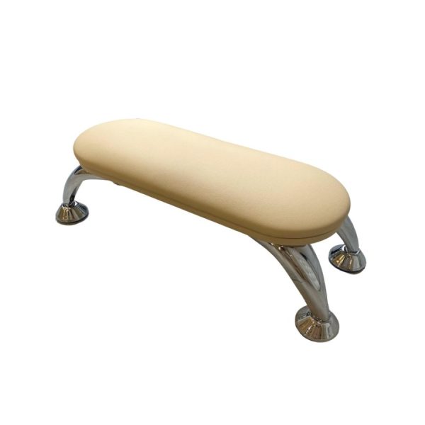 Reposamanos Amatix patas metálicas beige Ovalado