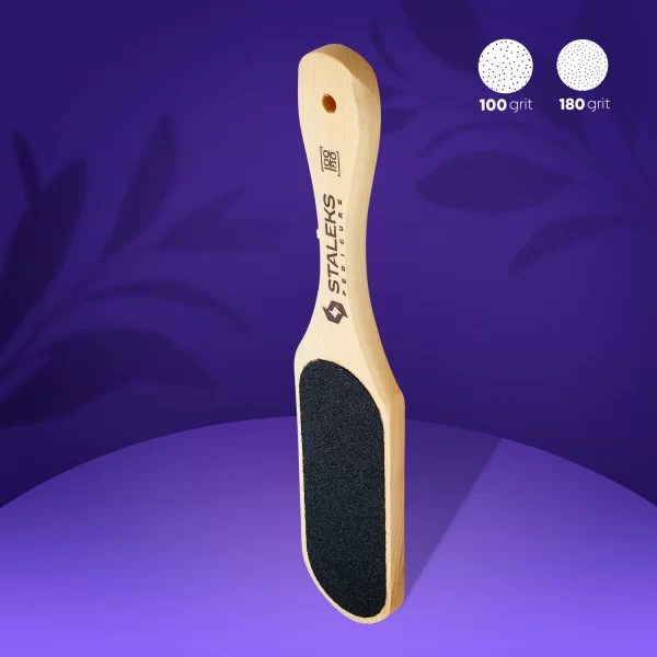 Lima de madera para pies BEAUTY & CARE 10 TIPO 1 (100/180) Staleks Pro Sku: ABC 10/1