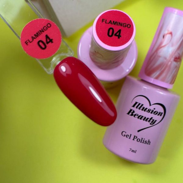 Esmalte semipermanente Flamingo 04 illusion beauty - 7ml