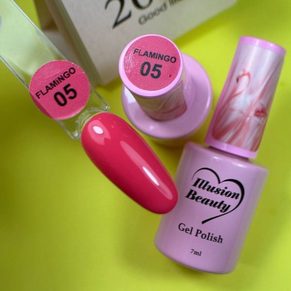 Esmalte semipermanente Flamingo 05 illusion beauty - 7ml