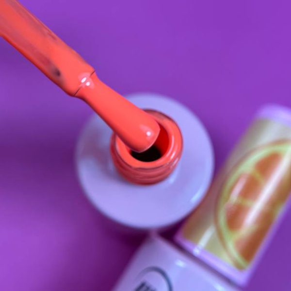 Esmalte semipermanente Orange 01 illusion beauty - 7ml - Imagen 2