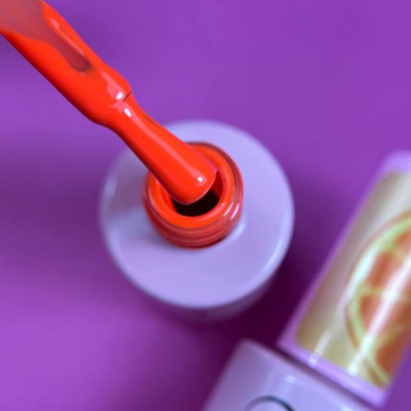Esmalte semipermanente Orange 02 illusion beauty - 7ml - Imagen 2